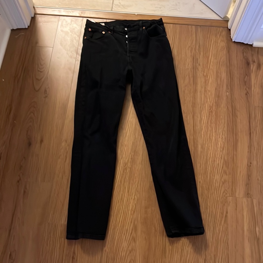 Levi’s black 501 jeans size 28